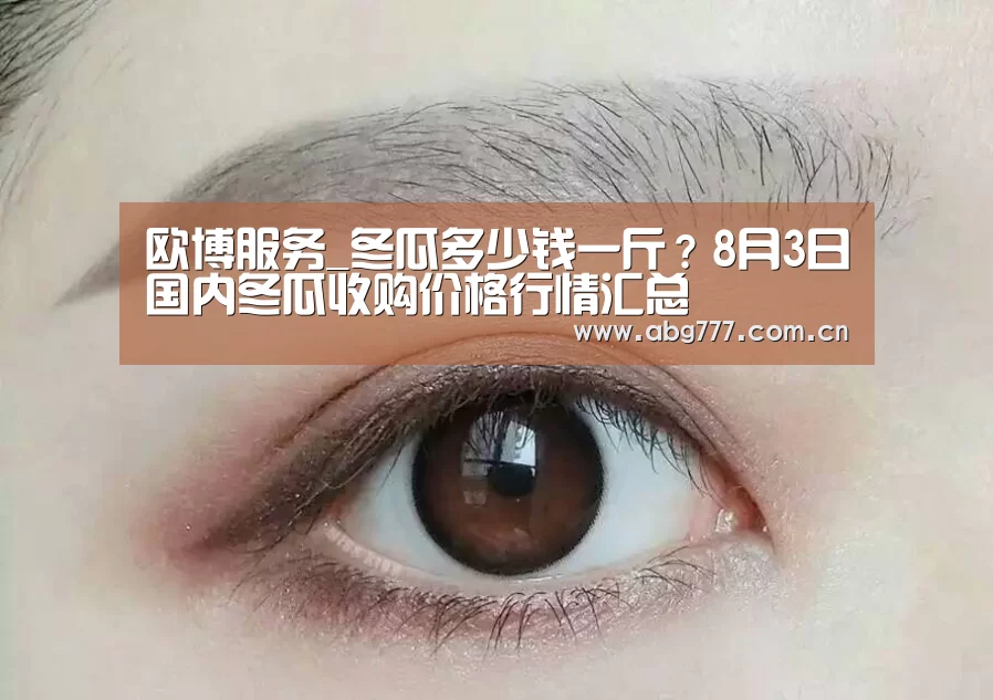 欧博服务_冬瓜多少钱一斤?8月3日国内冬瓜收购价格行情汇总(图4) 欧博
